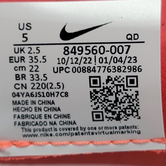 Nike Air Max 2017 Women's Pure Platinum/White-Cool Grey 849560-007 Shoes US Sz 5 - Picture 8 of 8